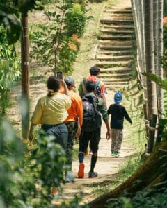 Five days jungle trekking