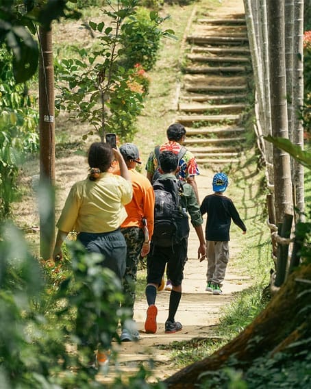 Five days jungle trekking